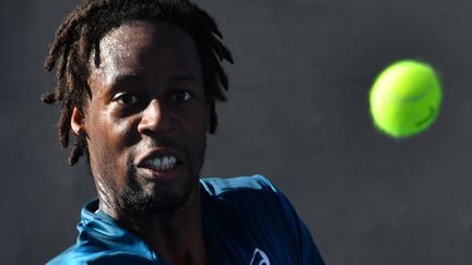 La concentration de Gaël Monfils (PAUL CROCK / AFP)