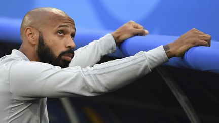 Thierry Henry est depuis 2016 entraineur adjoint de l'équipe de Belgique en charge des attaquants.adjoint en charge des attaquants (PAUL ELLIS / AFP)