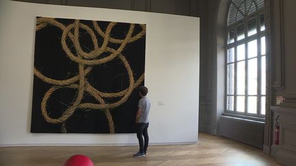 Quand Aubusson rencontre l'art contemporain. (CAPTURE D'ÉCRAN FRANCE 3)