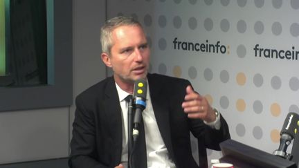 David Martinon, ambassadeur de France en Afghanistan, auteur de "Ces quinze jours qui ont fait basculer Kaboul" publié le 16 mars dernier aux éditions de l’Observatoire, était lundi 15 août 2022 l'invité de franceinfo. (FRANCEINFO / RADIO FRANCE)