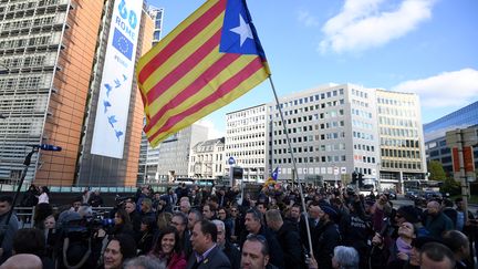 Les Catalans manifestent à Bruxelles