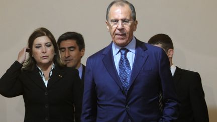 &nbsp; (Le ministre des Affaires étrangères russe Sergueï Lavrov. © MaxPPP /)