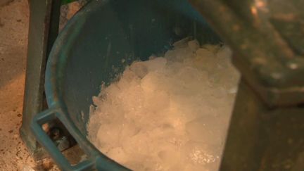 À la Flèche, dans la Sarthe, le moulin de la&nbsp;Bruère&nbsp;est unique en France.&nbsp;Il continue de fabriquer des pains de glace grâce à des bénévoles. (France 3)