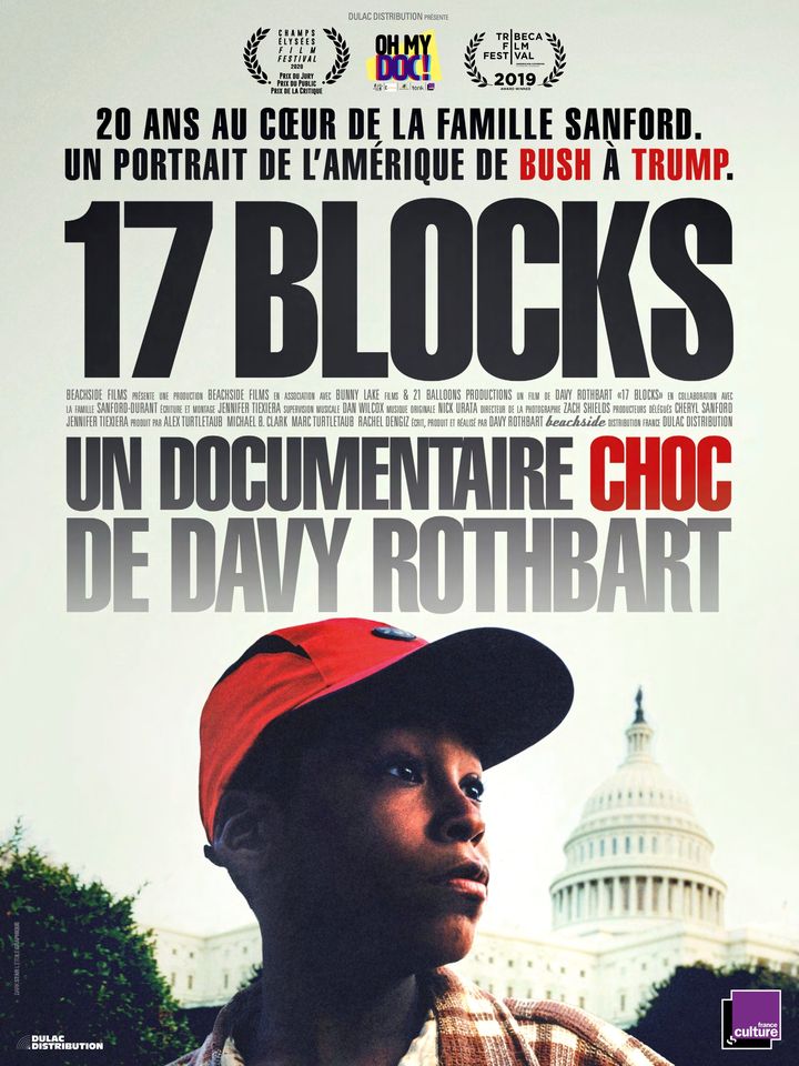 Affiche du film "17 Blocks" de Davy Rothbart, 2020 (Film 17 Blocks)