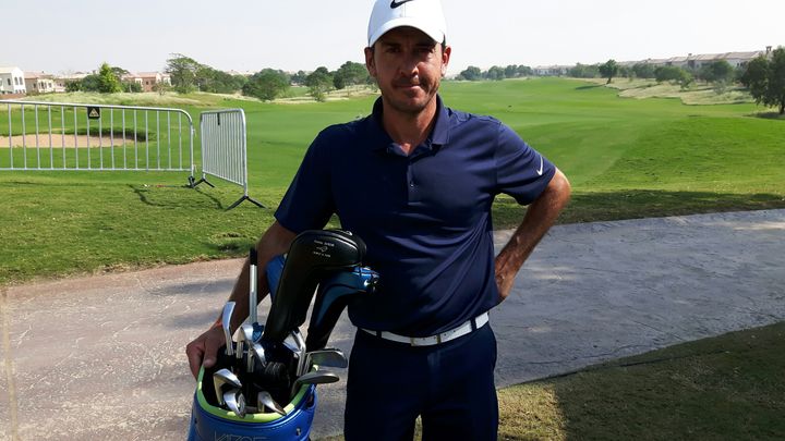 Charles Dubois caddy de Romain Wattel. (Fabrice Rigobert Radio France)