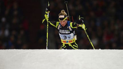 La biathlète française Marie Dorin-Habert