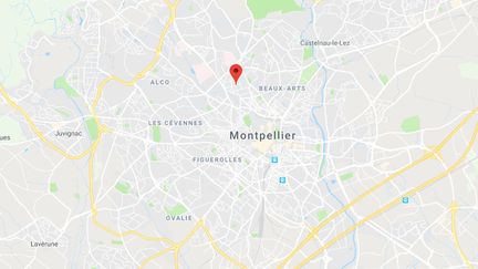 Le drame a eu lieu dans le quartier du Boutonnet, à Montpellier. (GOOGLE MAPS)