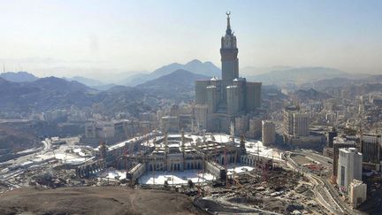 Vue de la grande mosquée de La Mecque (octobre 2013)
 (Cem Oksuz / Anadolu Agency / AFM)