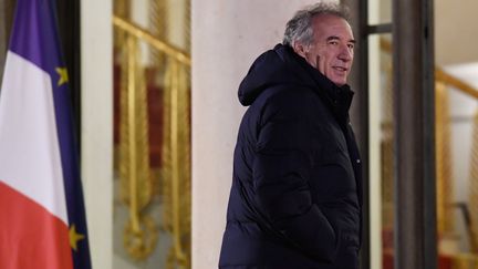 Le maire de Pau (Pyrénées-Atlantiques) François Bayrou, le 21 novembre 2018 au palais de l'Elysée, à Paris.&nbsp; (BERTRAND GUAY / AFP)