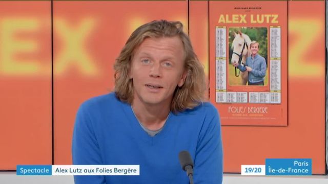 Alex Lutz invité de France 3 Ile-de-France