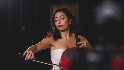 La violoncelliste Astrig Siranossian en 2020. (PAULINE MAILLET)