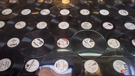 La vitrine d'un disquaire pour le Record Store Day.
 (Richard B.Levine / Newscom / Sipa)