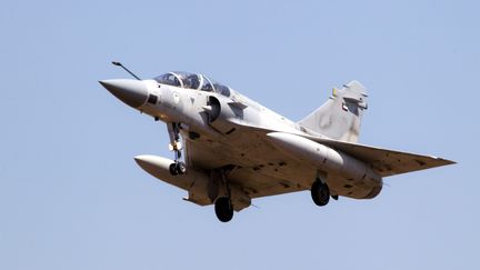 Un Mirage 200-9 des Emirats arabes unis en 2014. (EFE / MAXPPP)