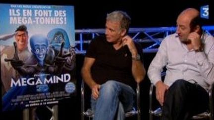 Sortie de Megamind avec des voix de Kad Merad et Franck Dubosc
 (Culturebox)