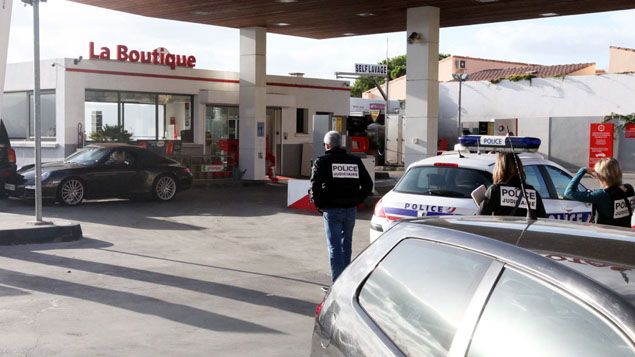 &nbsp; (Me Sollacaro avait été tué dans une station-service d'Ajaccio © Maxppp)