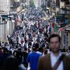 La rue Sainte-Catherine à Bordeaux (Gironde), le 25 juin 2021,&nbsp;après un nouvel allégement des mesures sanitaires. (VALENTINO BELLONI / HANS LUCAS VIA AFP)