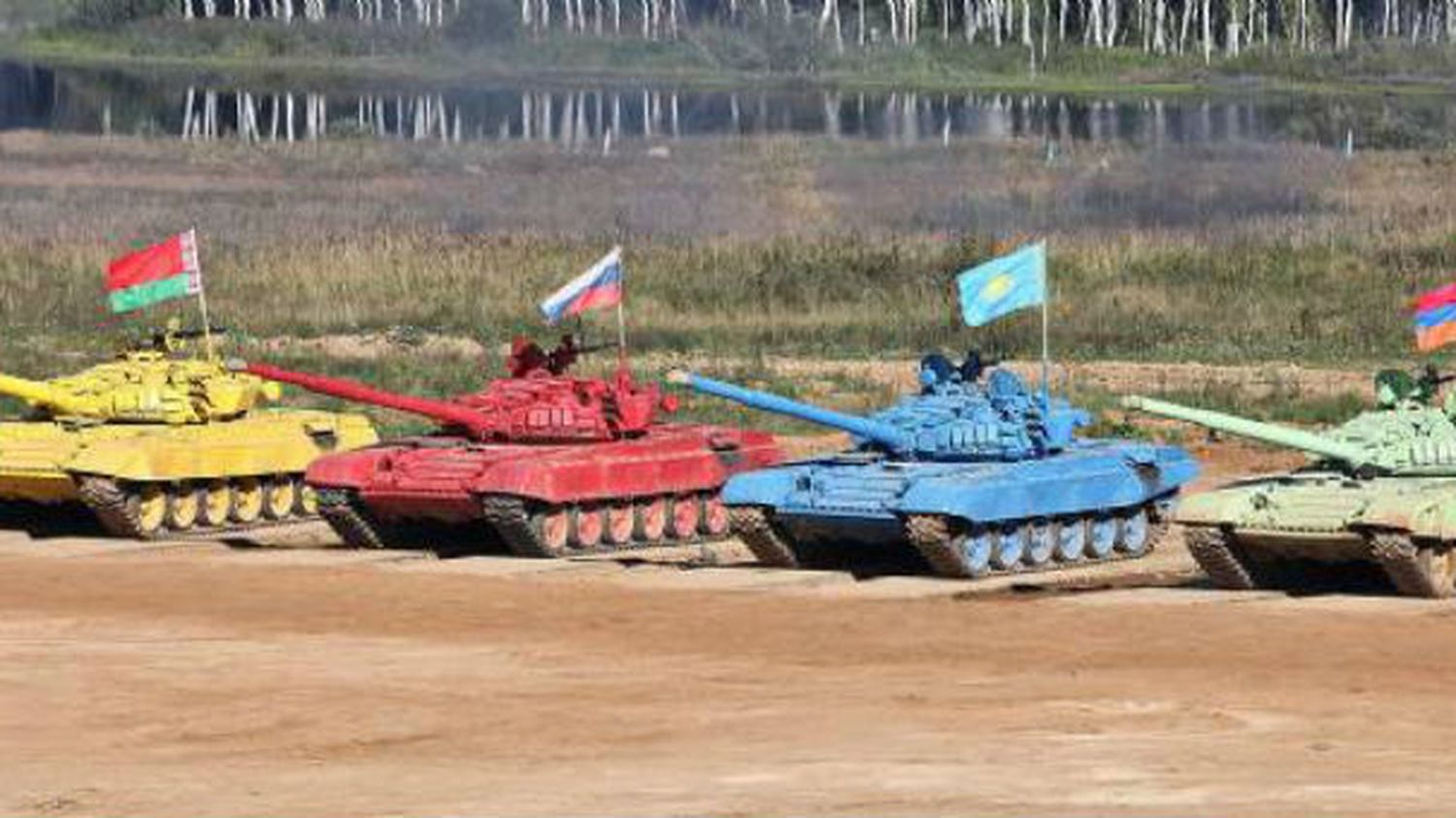 BUZZ DEJEUNER Tank biathlon, attaque de tank… La Russie lance ses