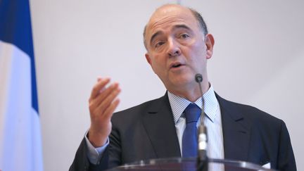 Pierre Moscovici, ministre de l'Economie, &agrave; Paris, le 20 novembre 2012. (FRANCOIS GUILLOT / AFP)