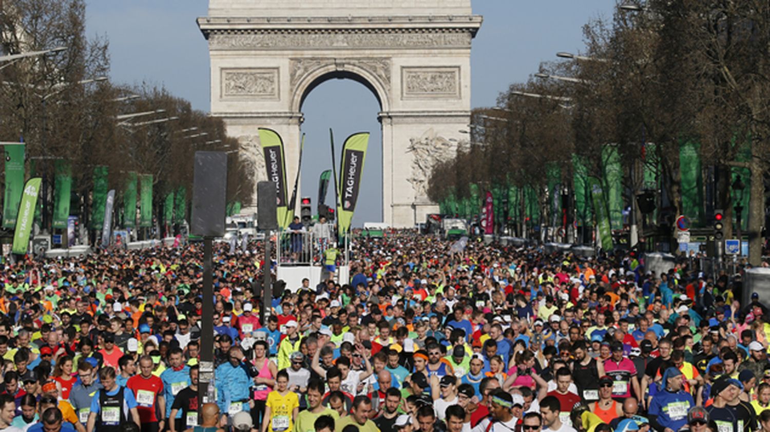 Près de 50.000 participants pour la 40e édition du marathon de Paris