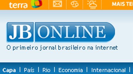 &nbsp; (Capture d'écran du site Jornal do Brasil)