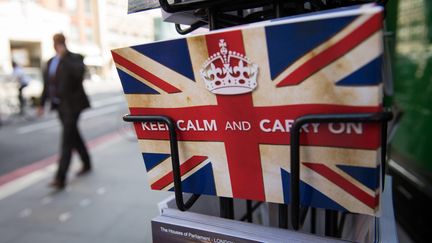 Dans une rue de Londres, le 24 juin 2016. (LEON NEAL / AFP)