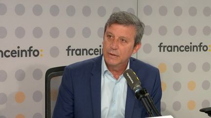 David Assouline, sénateur socialiste, était l'invité de franceinfo, le 1er août 2023 (FRANCEINFO / RADIO FRANCE)