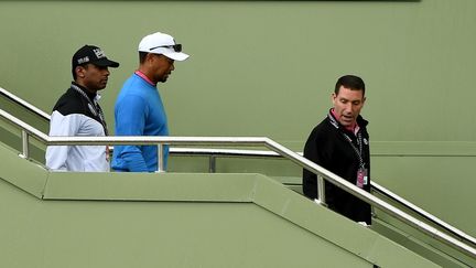 Tiger Woods quitte l'Open de Dubaï. (TWITTER European Tour)