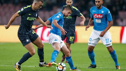 Naples et l'Inter Milan se sont neutralisés au San Paolo (0-0) (CARLO HERMANN / AFP)