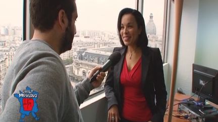 Salima Saa et Mouloud Achour (Canal Plus)