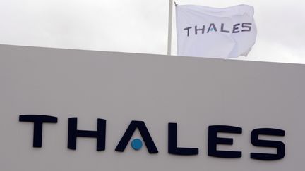 Une usine "Thales" au Bourget (Seine-Saint-Denis). (ERIC PIERMONT / AFP)