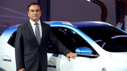 L'ancien patron de Renault-Nissan, Carlos Ghosn, le 1er octobre 2018 à Paris. (ERIC PIERMONT / AFP)