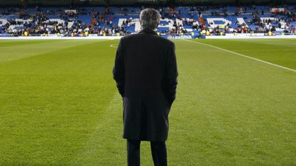 José Mourinho, l’entraîneur du Real Madrid (CESAR MANSO / AFP)