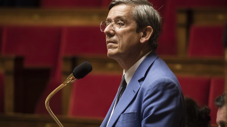 Charles de Courson, member of the Liot group and centrist deputy for the 5th district of Marne, on September 22, 2020 at the National Assembly.  (VINCENT ISORE / MAXPPP)