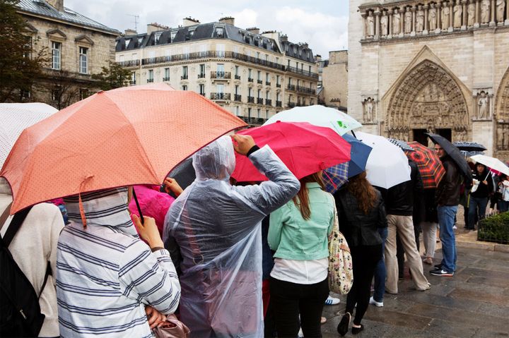 Martin Parr. Paris. Notre Dame. 2012
 (Martin Parr / Magnum Photos / Galerie kamel mennour)