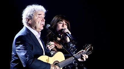 Pierre Perret et Nolwenn Leroy à Alors Chante
 (France 3 / Culturebox)