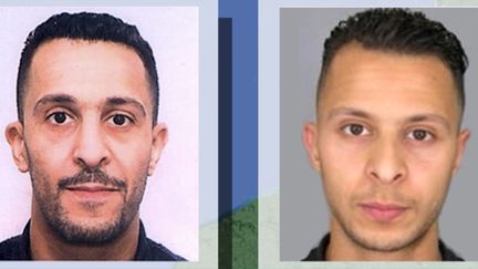 Les deux frères Brahim Abdeslam (à gauche) et Salah Abdeslam (à droite), impliqués dans les attentats du 13 novembre 2015 à Paris et à Saint-Denis. (FRANCE 2)