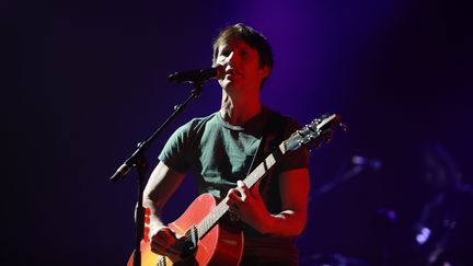 James Blunt en concert à Marseille le 1er mars 2020. (VALERIE VREL / MAXPPP)