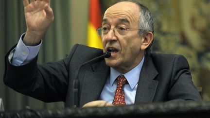 Le gouverneur de la Banque d'Espagne, Miguel Fernandez Ordonez - 15/12/10 (AFP Philippe Desmazes)