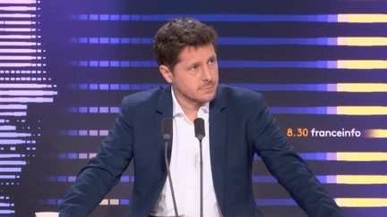 Julien Bayou, député Europe-Ecologie-Les Verts de Paris, sur franceinfo, mercredi 2 août 2023. (FRANCEINFO / RADIO FRANCE)