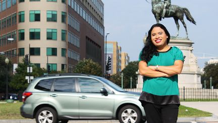 Raffi Freedman-Gurspan prend la pose &agrave; Washington (Etats-Unis), dans une photo fournie par le&nbsp;Centre national pour l'&eacute;galit&eacute; des droits des transsexuels. (NCTE / AFP)