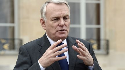 Le Premier ministre, Jean-Marc Ayrault, &agrave; l'Elys&eacute;e, &agrave; Paris, le 6 mars 2013. (BERTRAND GUAY / AFP)