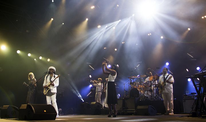 Chic au théâtre antique de Vienne le 2 juillet 2016
 (Jean-François Lixon)