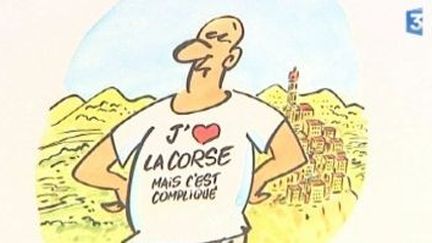 &quot;L&#039;intégrale corse&quot; de Pétillon,  portrait du peuple corse, en dessin et avec l&#039;humour en plus
 (Culturebox)