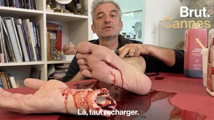 Jean-Christophe Spadaccini a créé tous les maquillages et effets spéciaux du film “Coupez !” de Michel Hazanavicius présenté en ouverture du Festival de Cannes. Pour Brut, il ouvre les portes de son atelier.