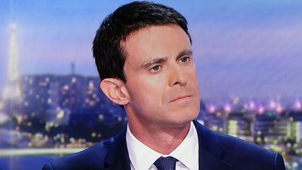 &nbsp; (Manuel Valls était mercredi soir l'invité de TF1 © maxPPP)