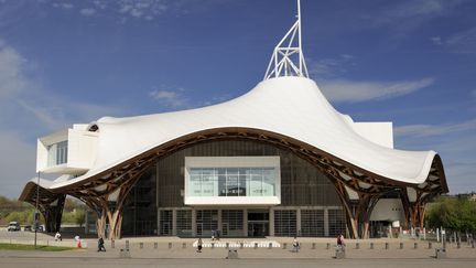 Le Centre Pompidou d'art contemporain de Metz (Moselle), le 12 avril 2017. (SOBERKA RICHARD / HEMIS.FR / AFP)