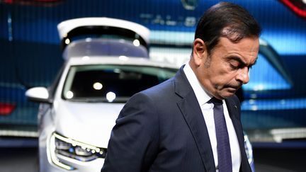 &nbsp; (Carlos Ghosn, le patron de Renault, dont le titre a chuté  lourdement ce jeudi à la Bourse de Paris © MaxPPP)