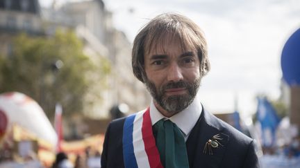 Le mathématicien Cédric Villani à Paris le 10 juillet 2021. (MAGALI COHEN / HANS LUCAS)