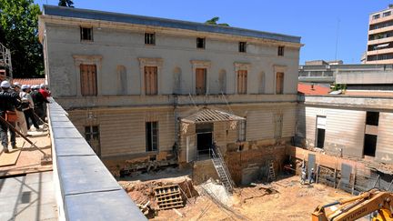 Le chantier du musée de l'histoire de la France et de l'Algérie
 (PHOTOPQR/LE MIDI LIBRE)