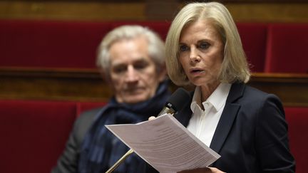 L'ancienne ministre Elisabeth Guigou, le 9 novembre 2016 à l'Assemblée nationale. (ERIC FEFERBERG / AFP)